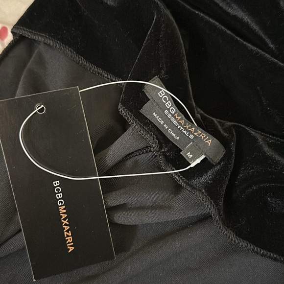 BCBG NWT-Stretch Velvet Gown- M - Picture 5 of 6